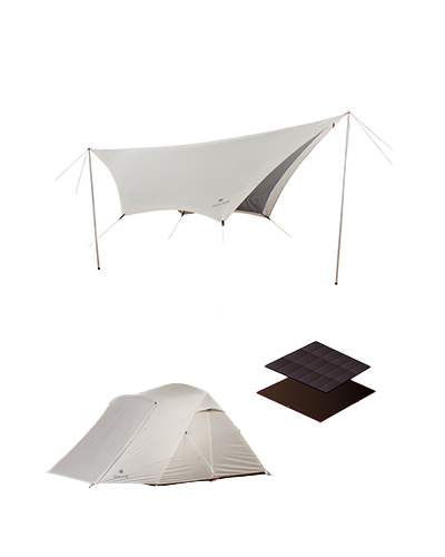 Alpha Breeze & Takibi Tarp Hexa Set