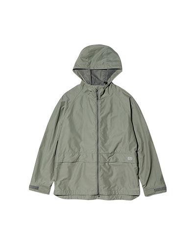 Light Mountain Cloth Zip Up Parka