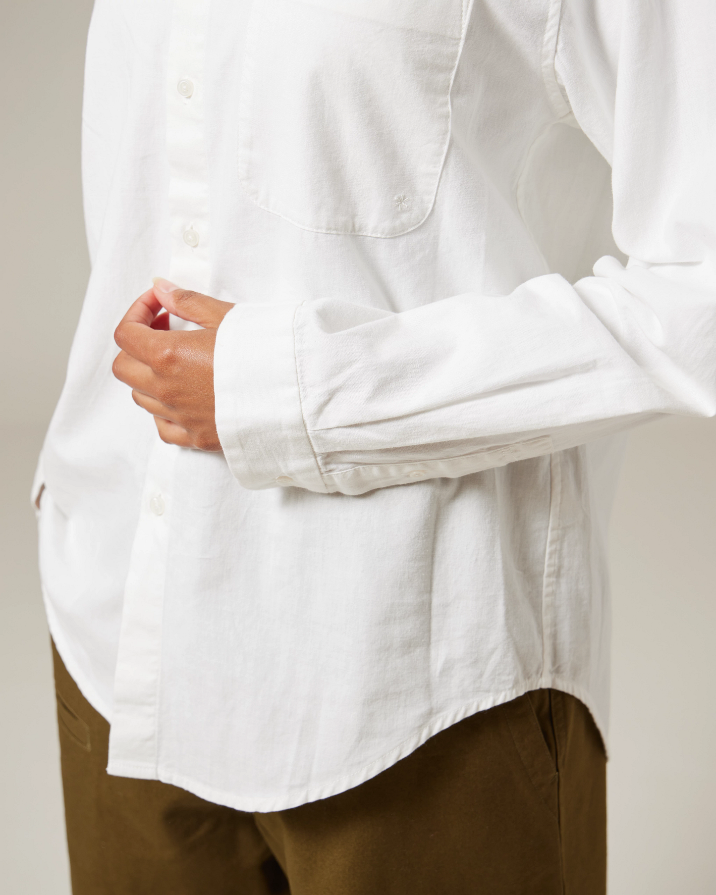 Organic Cotton Poplin Shirt