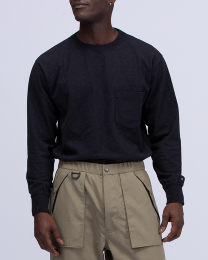 Recycled Cotton Long Sleeve T-Shirt