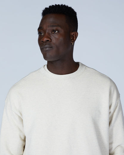 Recycled Cotton Sweat Crewneck