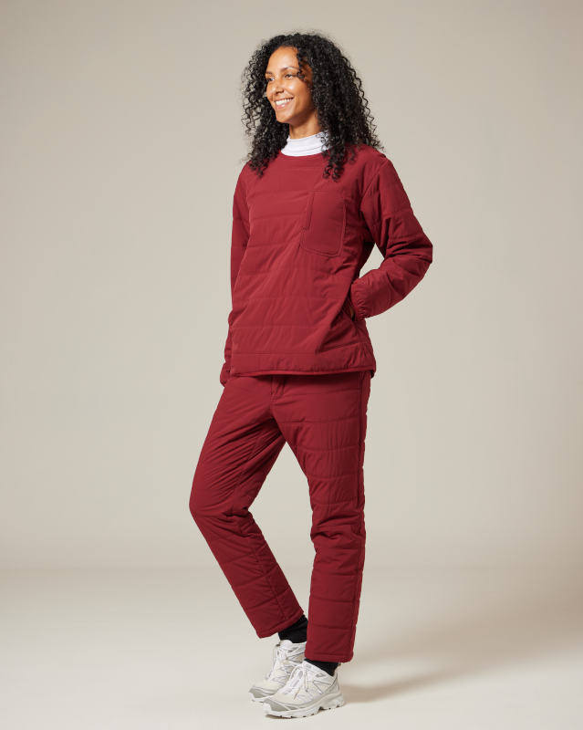 Flexible Insulated Pullover