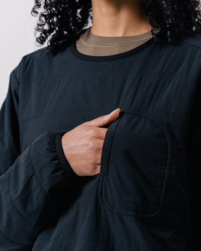 Flexible Insulated Pullover