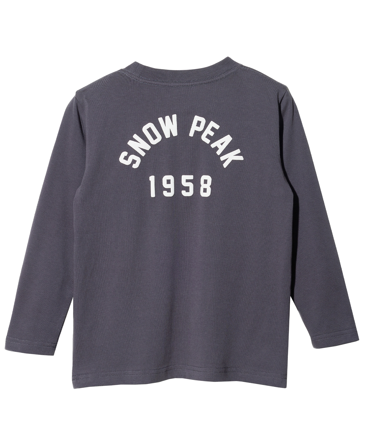 Kids Snow Peak Foam Printed Long Sleeve T-Shirt